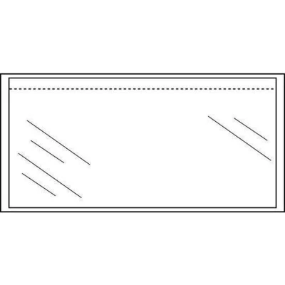 Afbeelding van Paklijstenvelop Quantore zelfklevend blanco 225x122mm 1000st