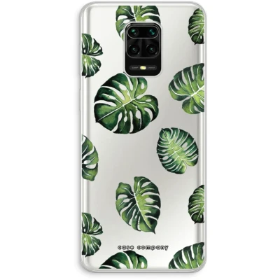 Afbeelding van Case Company® hoesje geschikt voor Xiaomi Redmi Note 10 Lite Tropische bladeren Soft Cover Telefoonhoesje Bescherming aan alle Kanten en Schermrand