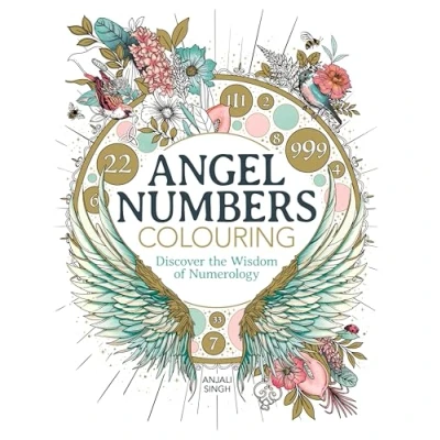 Afbeelding van Angel Numbers Colouring