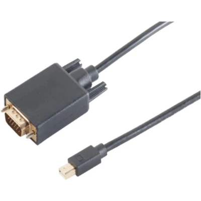 Afbeelding van Mini DisplayPort 1.2 naar VGA kabel / zwart 5 meter