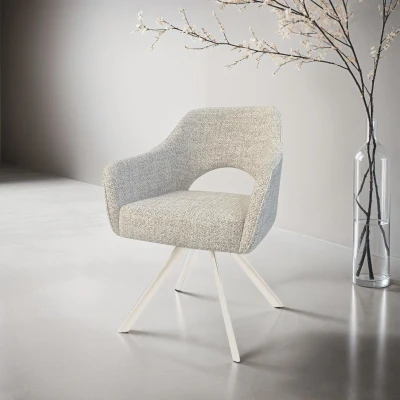 Afbeelding van Livingfurn Eetkamerstoel Helen Zand Naturel