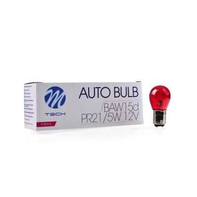 Afbeelding van M Tech PR21/5W 12V 5W Rood 10 stuks