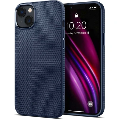 Afbeelding van Spigen Liquid Air Hoesje Geschikt voor Apple iPhone 14 Plus Back Cover Blauw