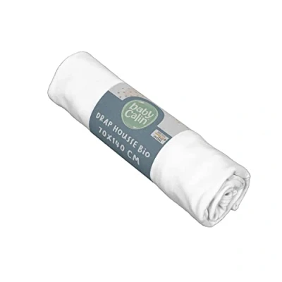 Image de babyCalin Bio Drap Housse 70 x 140 17 cm