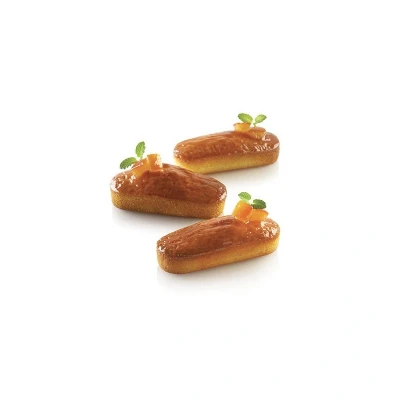 Afbeelding van Silikomart Air Plus 03 Set 2 Pz Silicone Mould N.6 Mini Plum Cake 40x95 H 25 Mm