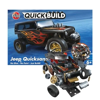 Afbeelding van Airfix J6038 QUICKBUILD JEEP Quicksand Concept Plastic Modelbouwpakket