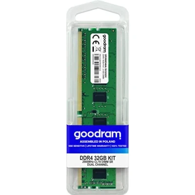 Afbeelding van GOODRAM DDR4 32GB PC4 21300 2666MHZ CL19