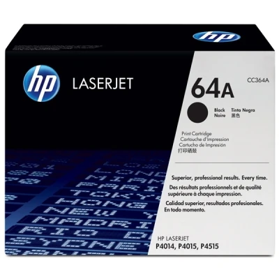 Image de HP 64A toner LaserJet noir authentique