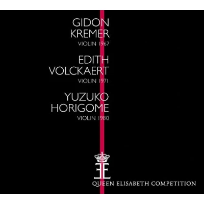 Afbeelding van Kremer &amp; Volckaert Horigome Queen Elisabeth Competition Violin (3 CD)