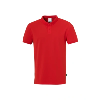 Afbeelding van Uhlsport Essential Prime Polo Kinderen Rood / Wit Maat: 152