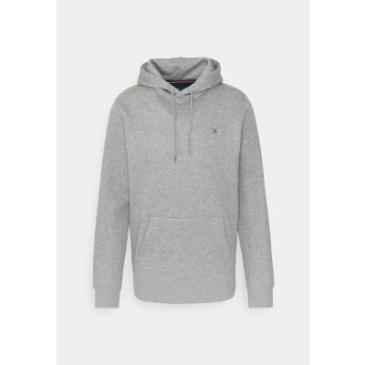 Afbeelding van GANT Original Hoodie, Heren, Maat: XS, Grey melange