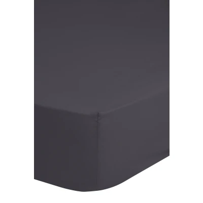 Afbeelding van Hoeslaken 140x200 HIP cotton satin anthracite