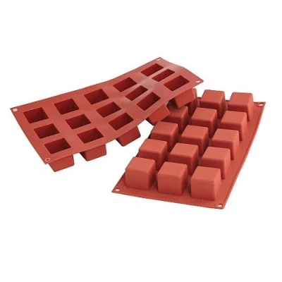 Afbeelding van Siliconen Bakvorm mini Kubus 35x35x35mm (15)