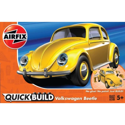 Afbeelding van Airfix Quickbuild Vw Beetle Yellow modelbouwsets, hobbybouwspeelgoed voor kinderen, modelverf en accessoires