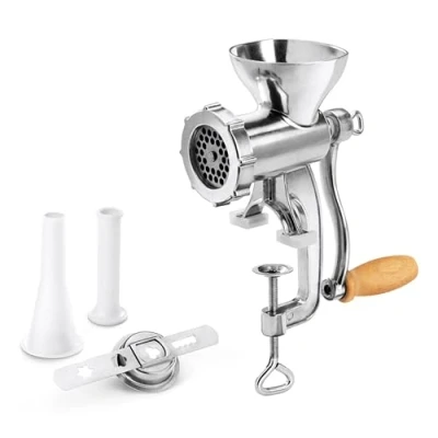 Afbeelding van Metaltex Kitchen Helpers Jack 3In1 Vleesmolen 14X10X26 Cm Aluminium