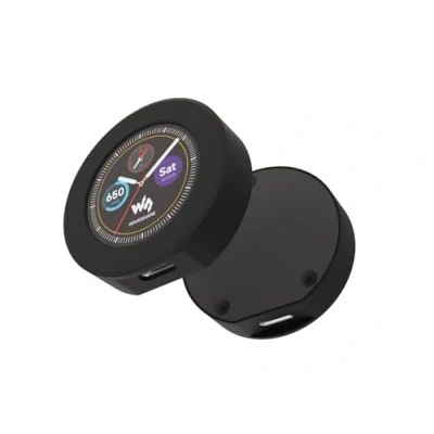 Afbeelding van RP2040 MCU kaart met 1,28 inch rond LCD scherm, B module 240 x CNC metalen behuizing, 65 K resolutie, RGB kleuren, IPS display gebaseerd op Raspberry Pi RP2040, versnellingsmeter en sensor