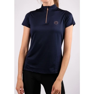Afbeelding van Montar Poloshirt Everly Rosegold Junior Navy 152