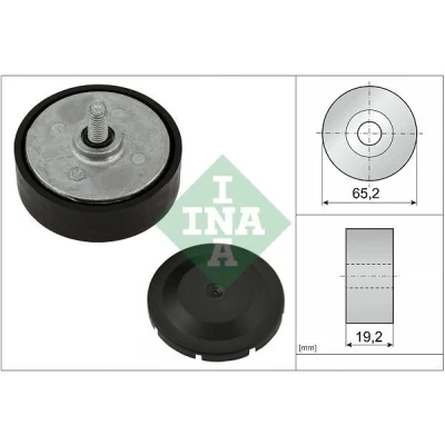 Afbeelding van Geleide rol/omdraairol, Poly V riem INA 532 1142 10