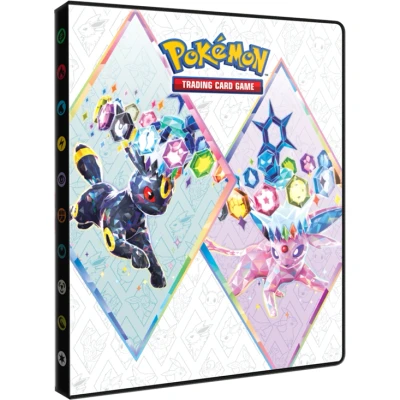 Afbeelding van Pokémon Scarlet &amp; Violet SV08.5 Prismatic Evolutions 4 Pocket Binder Kaarten Verzamelmap Trading Cards