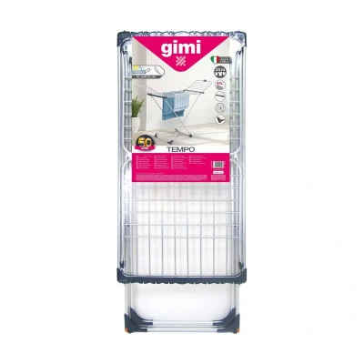 Afbeelding van Waslijn Gimi Tempo Grijs Aluminium (168 x 56 117 cm)