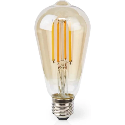 Afbeelding van Nedis SmartLife LED filamentlamp E27 WIFILRF10ST64