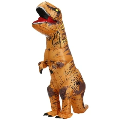 Afbeelding van JASHKE opblaasbaar dinosauruskostuum, opblaasbare dinosaurusvermomming, voor volwassenen