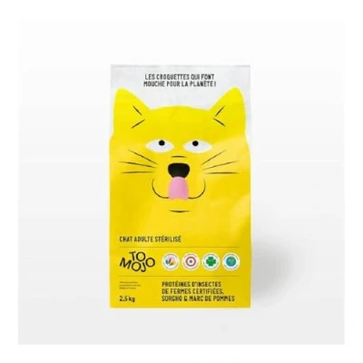Afbeelding van Tomojo kattenbrokken van insecten Graanvrij Gezond 100% Natuurlijk Duurzaam