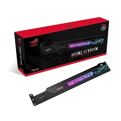 Afbeelding van Asus ROG Strix Graphics Card Holder Houder voor videokaart Zwart, Grijs