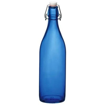 Afbeelding van Bormioli Beugelfles Giara Blu 100 cl