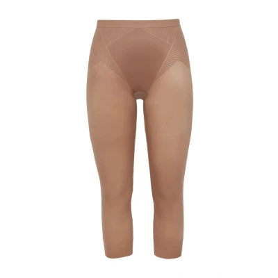 Afbeelding van Spanx Thinstincts 2.0 Capri Kleur Cafe au Lait (Dark Nude) Maat XXL