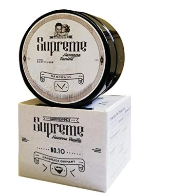 Afbeelding van Vanille, tabak, havana, parfum voor mannen Originele baardverzorging © Supreme arganolie en jojoba olie