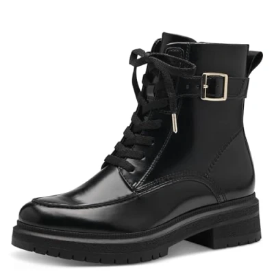 Afbeelding van Tamaris Dames 1 25261 41 Enkellaarzen voor dames, zwart.