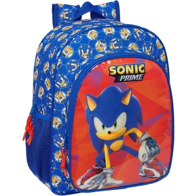 Afbeelding van Schoolrugzak Sonic Prime Blauw 32 x 38 12 cm