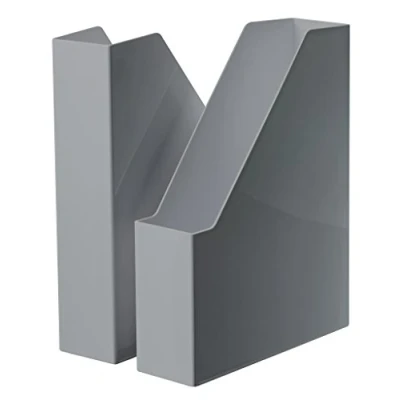Afbeelding van HAN Tijdschriftencassette i LINE 16501 191 DIN A4, C4 Donkergrijs Polystereen 1 stuk(s)