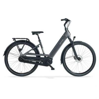 Afbeelding van Cortina E Fello DB8 Dames Iron Black Matte 52 cm 625 Wh Bosch lader 4A