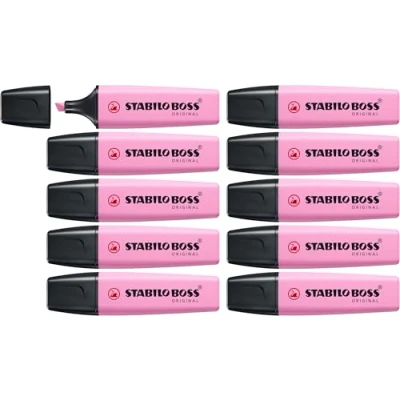 Image de Surligneur Stabilo Boss Original Pastel Mauve Givré