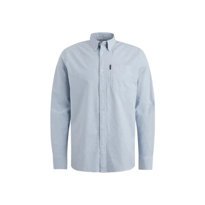 Afbeelding van PME Legend Oxford Overhemd, Heren, Maat: Medium, Light rivera