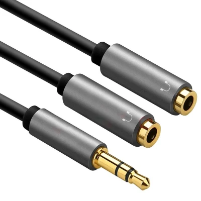 Afbeelding van 1.5 m Jack splitter kabel