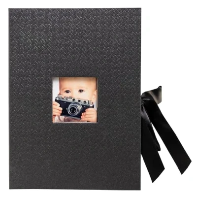 Afbeelding van Exacompta 77601E 4x Coffret photos OfficeByMe noir