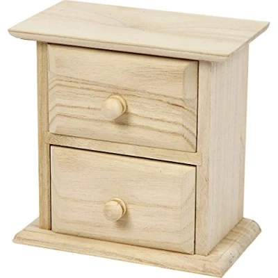 Afbeelding van Ladenkast, afm 13x7,5x13 cm, Keizerin boom, 1stuk