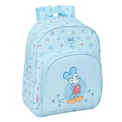 Afbeelding van Kinderrugzak Mickey Mouse Clubhouse Baby Licht Blauw 28 x 34 10 cm