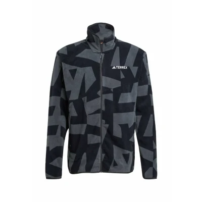 Afbeelding van adidas Terrex Multi Printed Full Zip Fleece Jacket trainingspak voor heren (1 stuk)