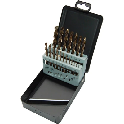 Afbeelding van Labor Spiraalborenset DIN338 HSS Co 5% 19 delig 1 10mm x 0.5mm. KA012190