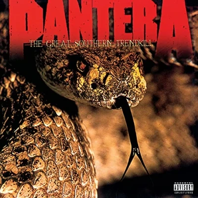 Afbeelding van Pantera The Great Southern Trendkill (White &amp; Sandblasted Orange Marbled Vinyl)