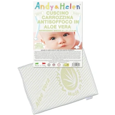 Afbeelding van Kussen voor wieg en kinderwagen, met aloë vera binnenvoering