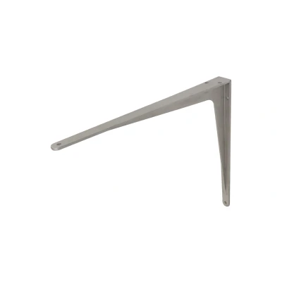 Afbeelding van Wovar Plankdrager Zilver Herakles Aluminium 500 x 450 mm Per Stuk