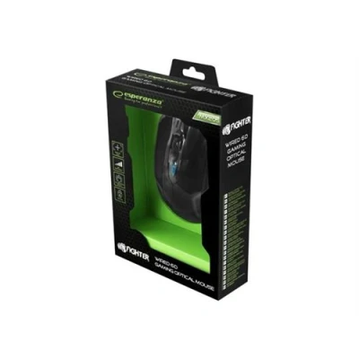 Afbeelding van Esperanza MX205 Fighter muis USB Type A Optisch 2400 DPI Rechtshandig