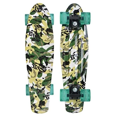 Afbeelding van Schildkröt Funsports Retro Skateboard Free Spirit Groen 79 Cm