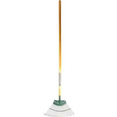 Afbeelding van Bulldog Bladhark &quot;Springbok&quot; 20 Tands Met Essen Steel 135cm.