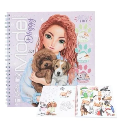Afbeelding van Depesche TOPModel Create your Doggy kleurboek